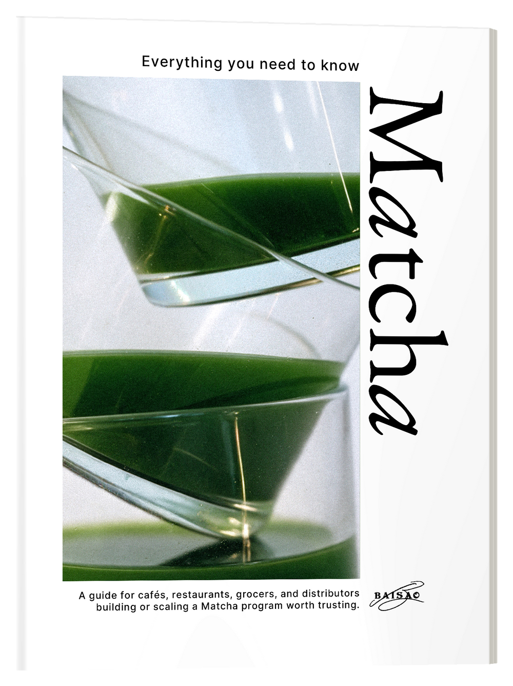 BAISAŌ Matcha Handbook cover